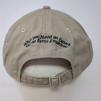 Business Consulting Services Slideback Hat Tan OS Adjustable Port & Company