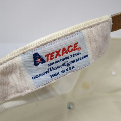 Texace Trucker White Hat Rick Dees Weekly Top 40 Radio Rope Slideback Vintage