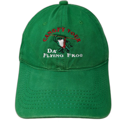 Klasiko Baseball Cap Green One Size Canopy Tour Da Flying Frog Nicaragua Hat