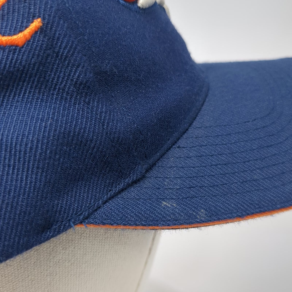 Denver Broncos NFL Reebok Blue Orange White One Size Embroidered Strapback Cap