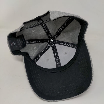 Mrs. Always Right Snapback Hat Gray One Size Rhinestone Three In 6 Panel