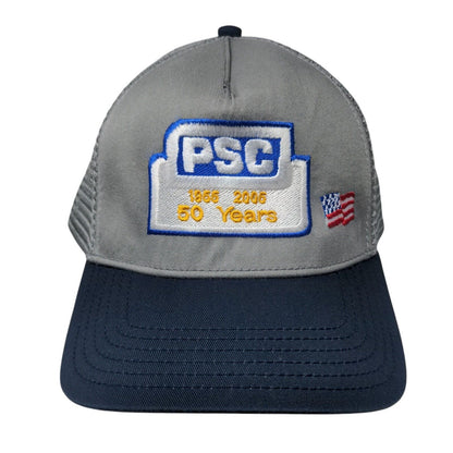 PSC 50 Years Snapback Trucker Hat Multicolor OSFA Adjustable Mesh Back Otto