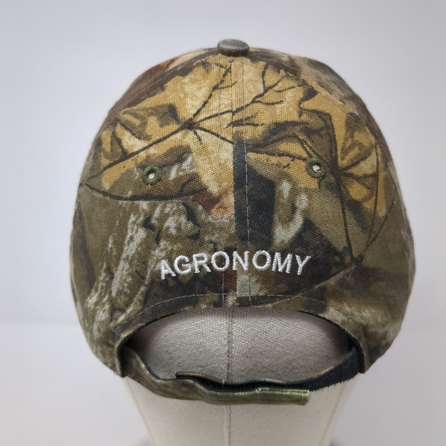 CHS Strapback Hat Camo One Size Bingham Cooperative Agronomy Hunting