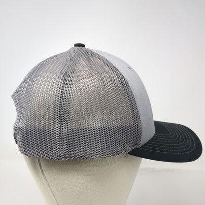 Richardson Trucker Hat Gray One Size Snapback Valley Wide Cooperative Logo Mesh