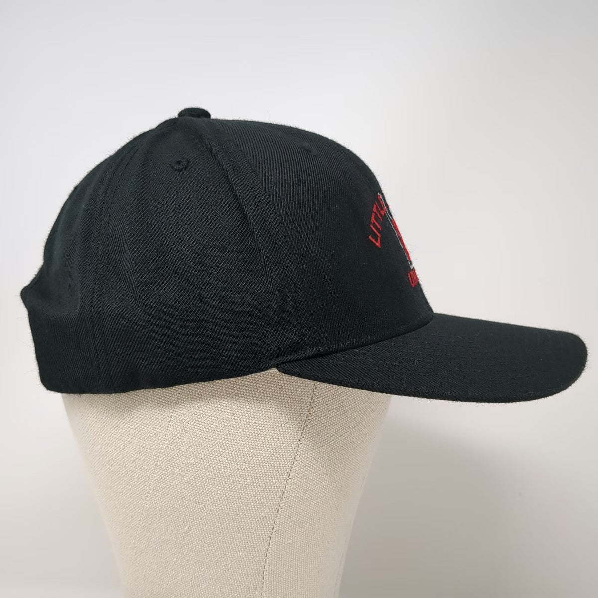 Pacific Headwear Snapback Black One Size Little League Umpire Idaho 2 Flag Hat