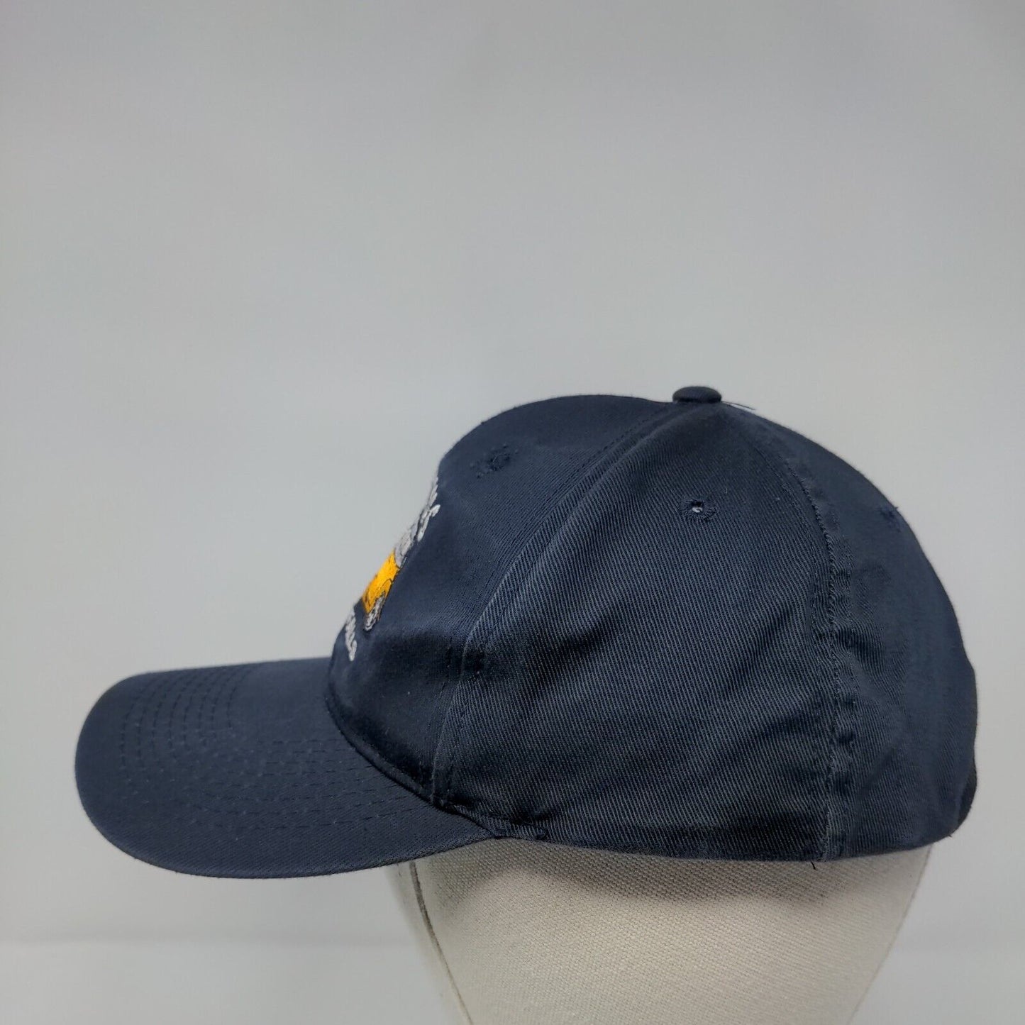 Mountain Motors Great Falls Slideback Hat Blue OSFA Adjustable Ultra Club