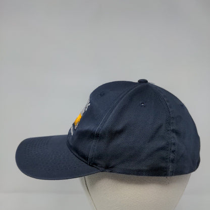Mountain Motors Great Falls Slideback Hat Blue OSFA Adjustable Ultra Club