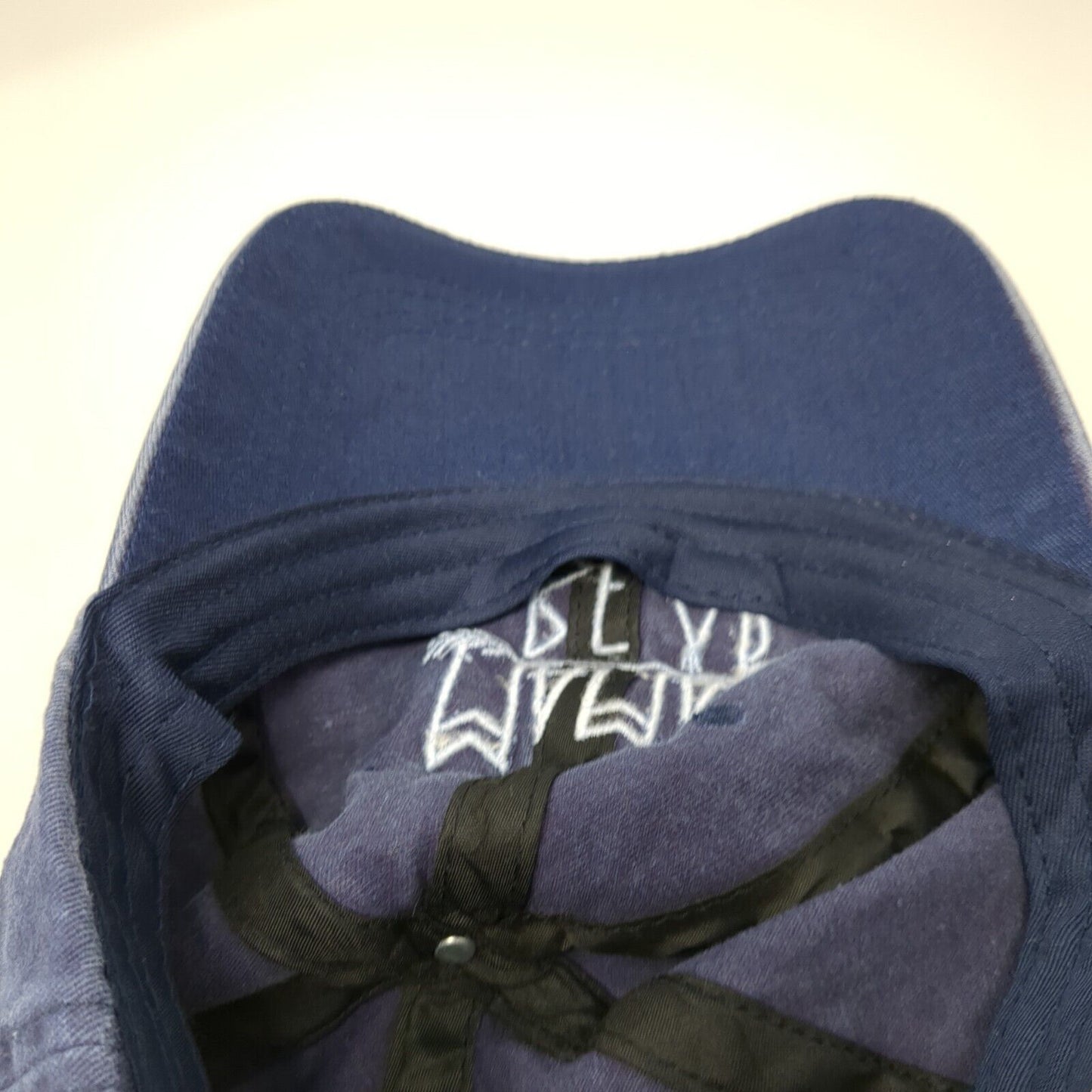 Mama Bear Slideback Hat Blue One Size Embroidered 6 Panel Outdoor