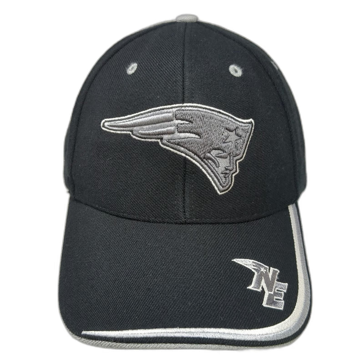Twins Enterprise Baseball Cap Black One Size NFL New England Patriots Gray Hat