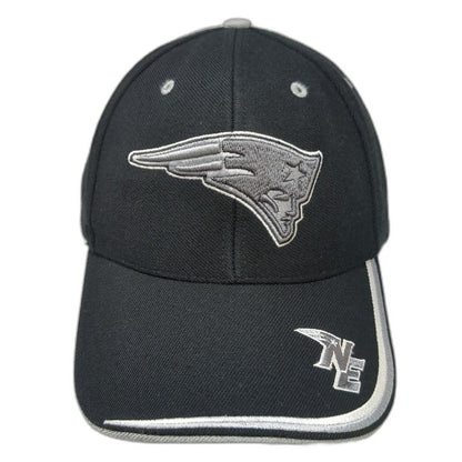 Twins Enterprise Baseball Cap Black One Size NFL New England Patriots Gray Hat