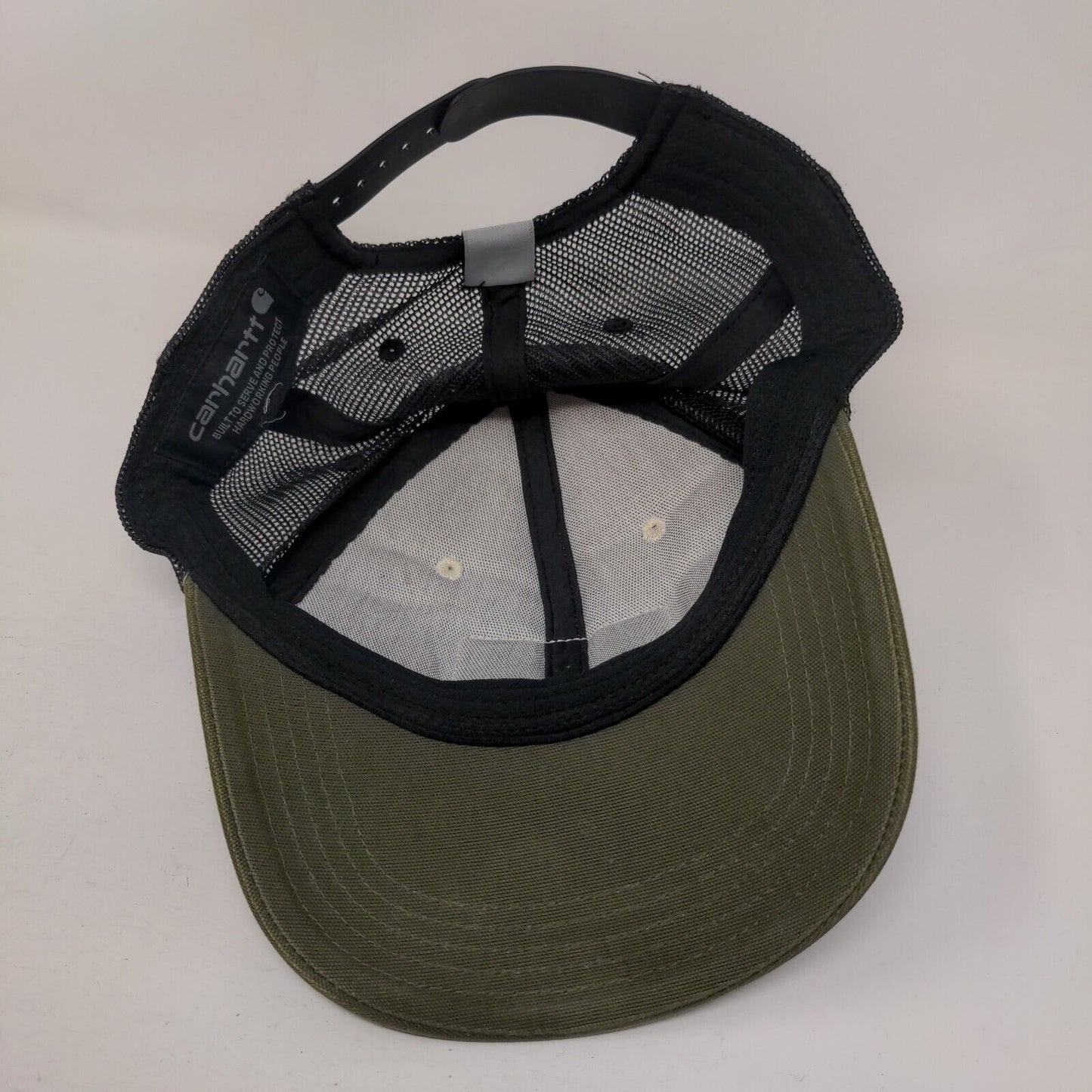 Carhartt Snapback Trucker Hat Multicolor One Size Embroidered Mesh Back
