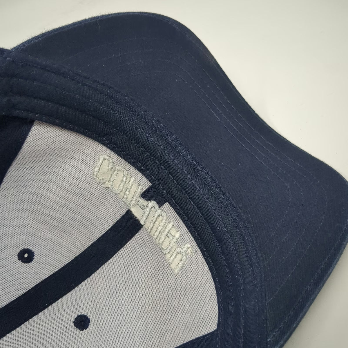 CON-WAY Logistics Embroidery Baseball Cap Blue One Size Cotton Slideback Hat