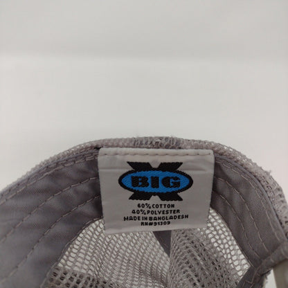 Wild Science Explorers Snapback Trucker Hat Gray OSFA Adjustable Mesh Back BIG X