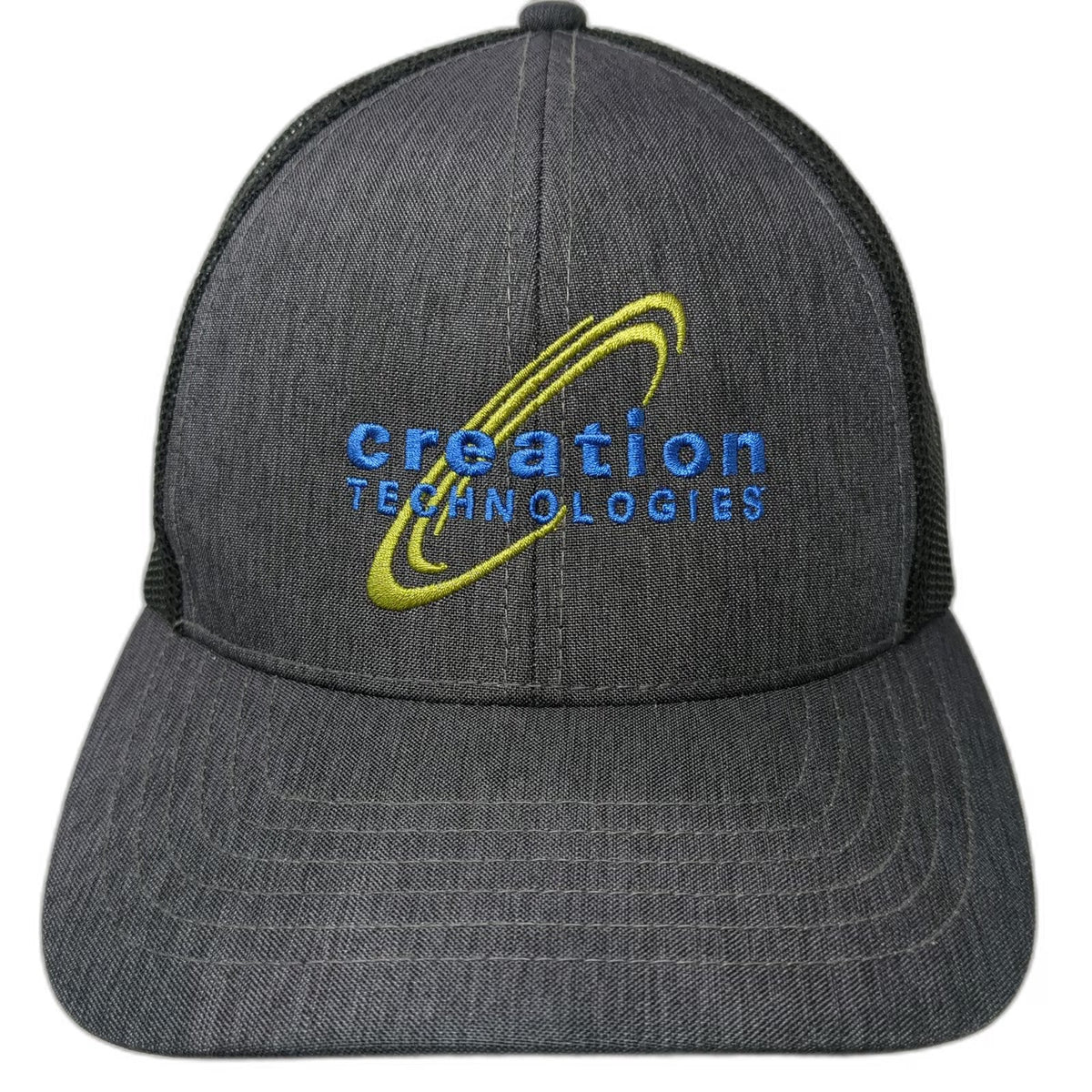 Outdoor Cap Trucker Hat Gray One Size Creation Technologies Mesh Back Snapback