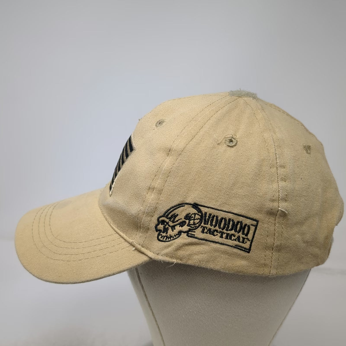 Voodoo Tactical Baseball Cap Beige One Size American Flag Skull Tactical Hat