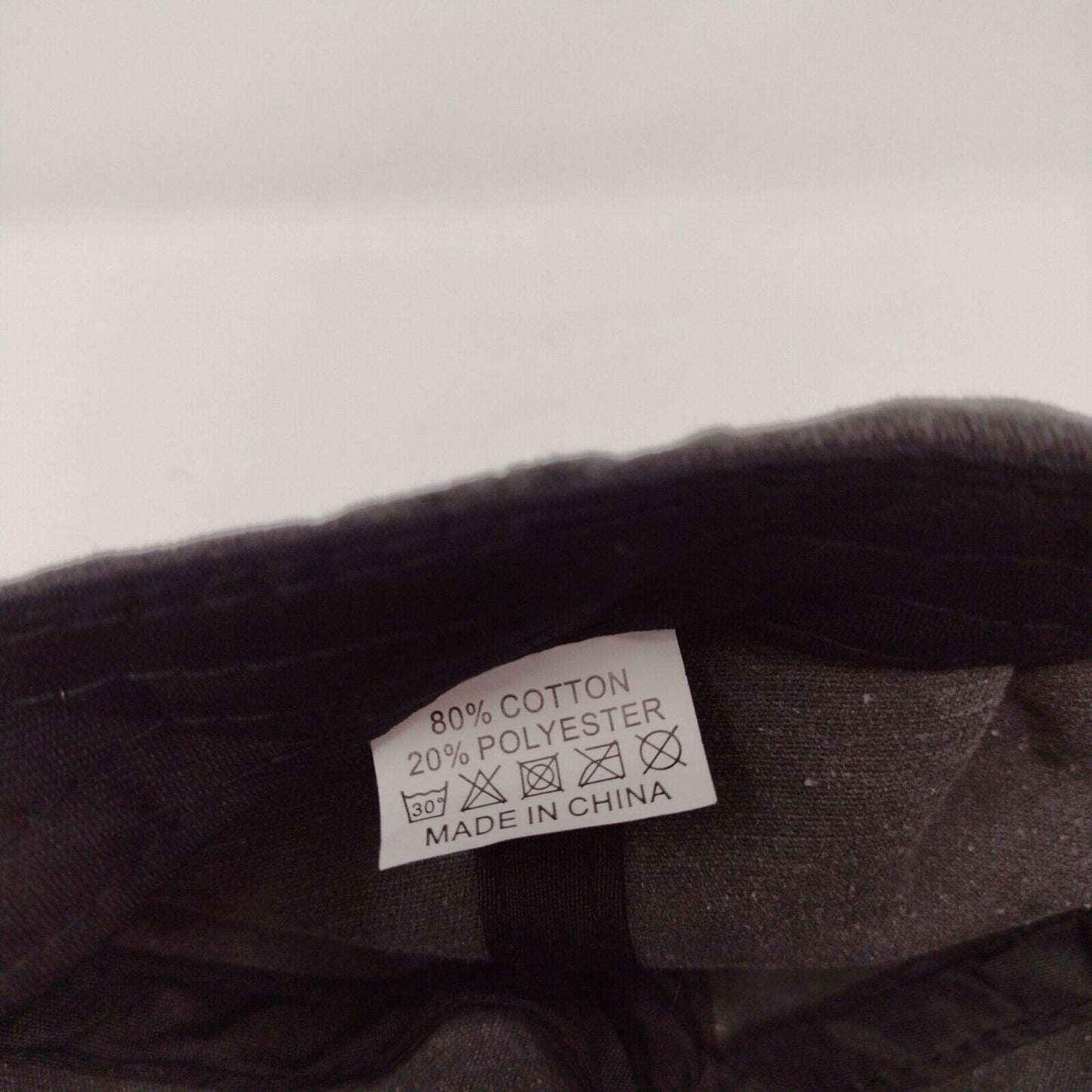 Unbranded Slideback Hat Solid Gray OSFA 6 Panel Adjustable Blank