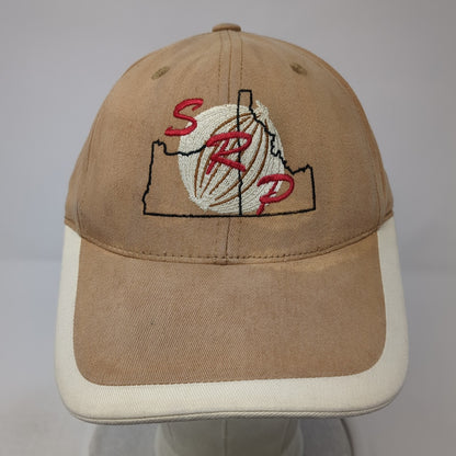 SRP Strapback Baseball Cap Brown One Size Adjustable Embroidered Port Authority
