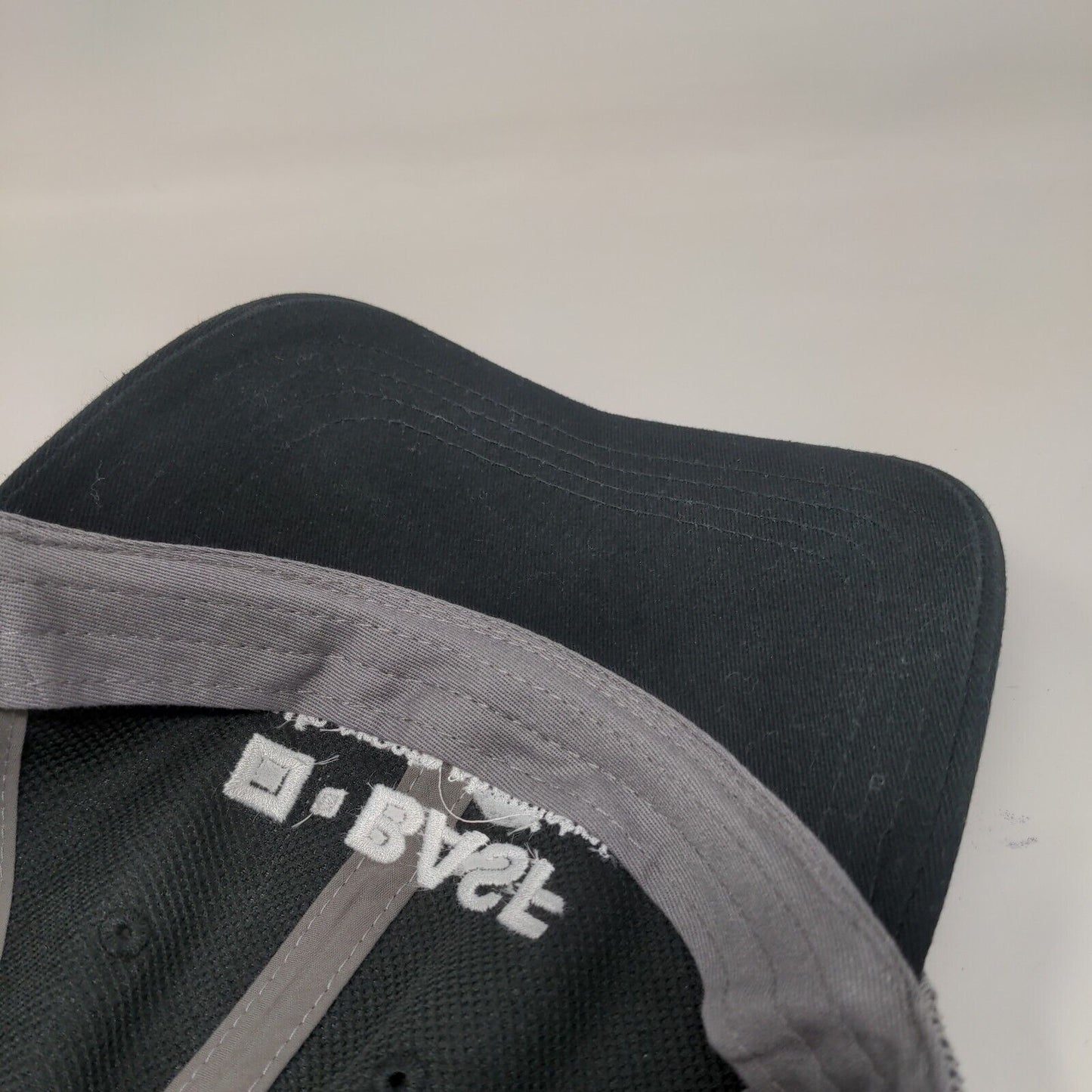 O-BASF We Create Chemistry Snapback Trucker Hat Black M/L Mesh Back