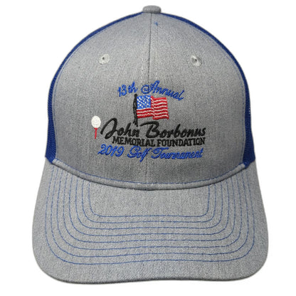 Port Authority Trucker Hat Gray Blue One Size John Borbonus Memorial Golf 2019