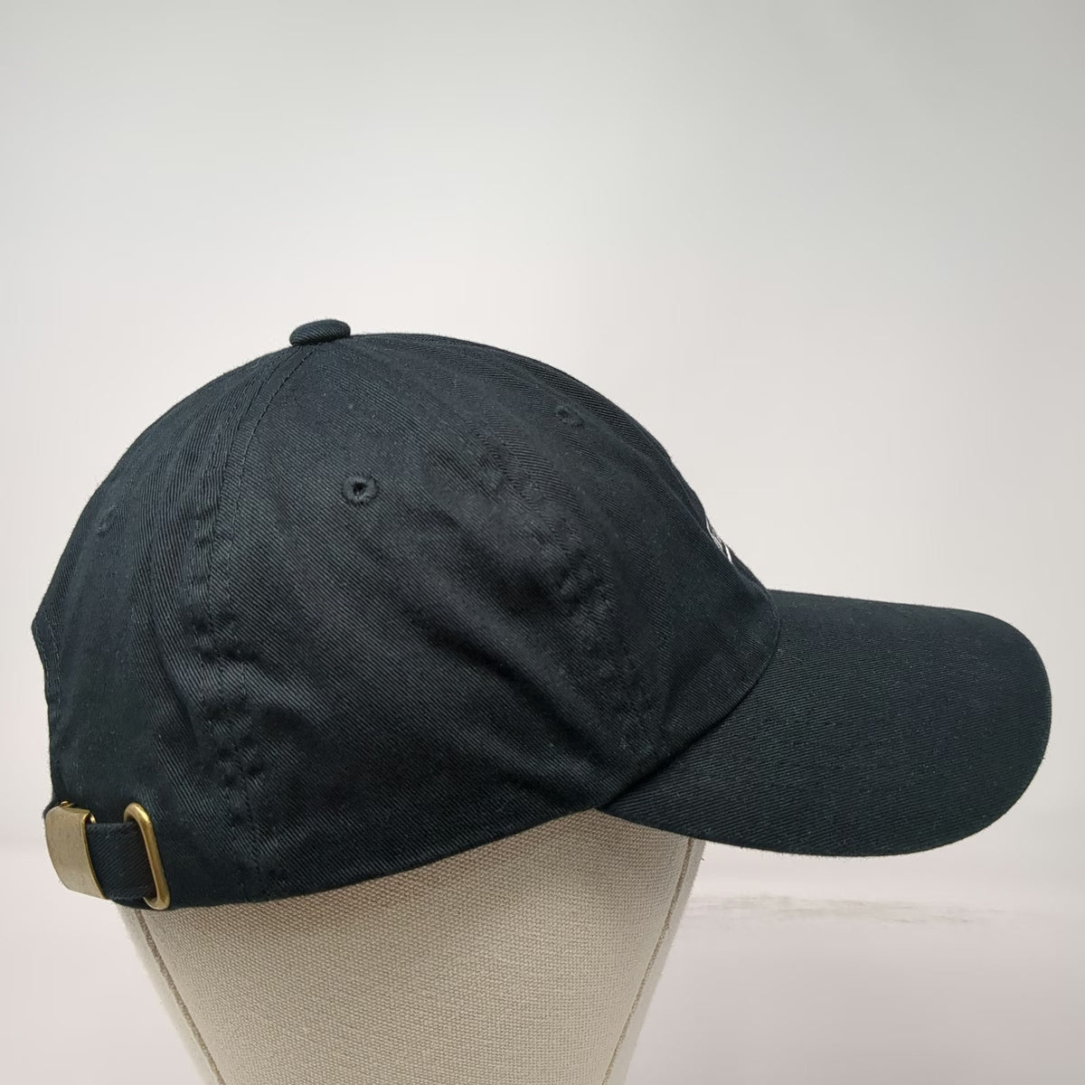 Vans Baseball Cap Black One Size Slideback Cotton Logo Embroidered Patch Hat