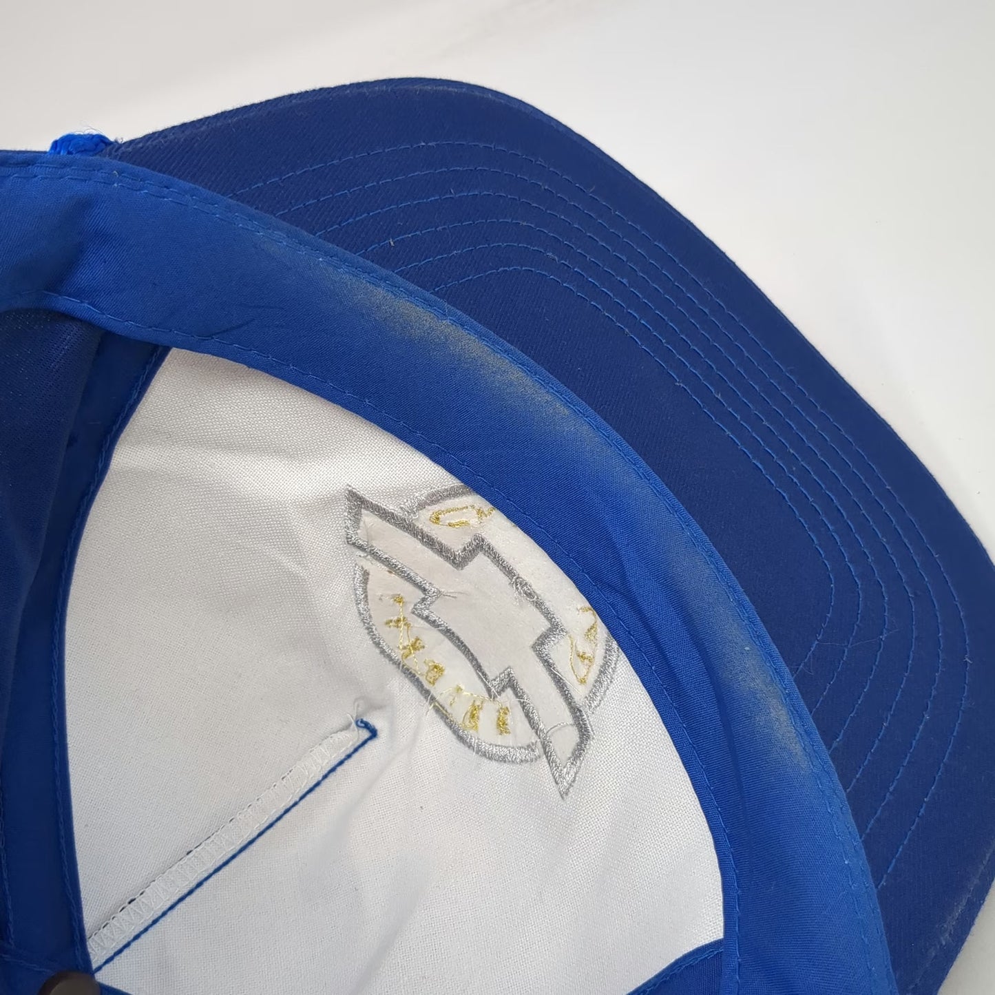 YoungAn Hat Trucker Blue One Size Chevrolet Genuine Logo Rope Snapback Hat