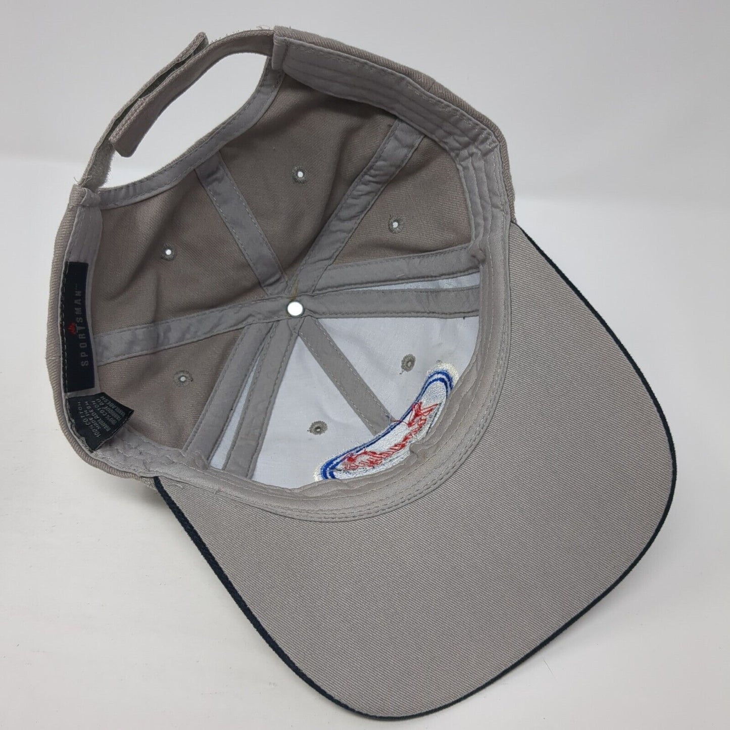 Roady's Truck Stops Strapback Hat Gray One Size Adjustable Embroidered Sportsman