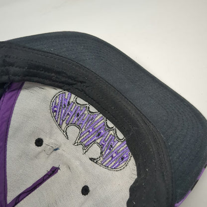 Bioworld Batman Joker 5 Panel Snapback Black Purple One Size Hat Killing Joke