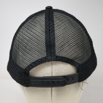 HYTORC Trucker Hat Black One Size Mesh Back Snapback Embroidered Logo Industrial