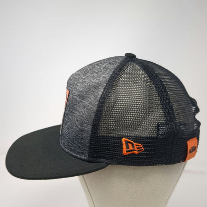 New Era Trucker Hat Gray One Size KTM Adventure Rider Rally Mesh Snapback