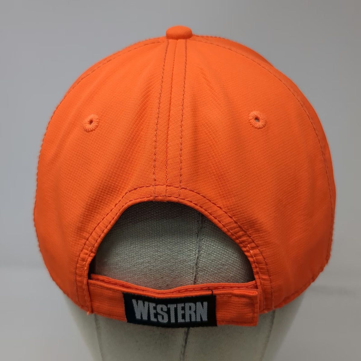 Western Star Trucks Baseball Cap Orange One Size Strapback Embroidered Logo Hat