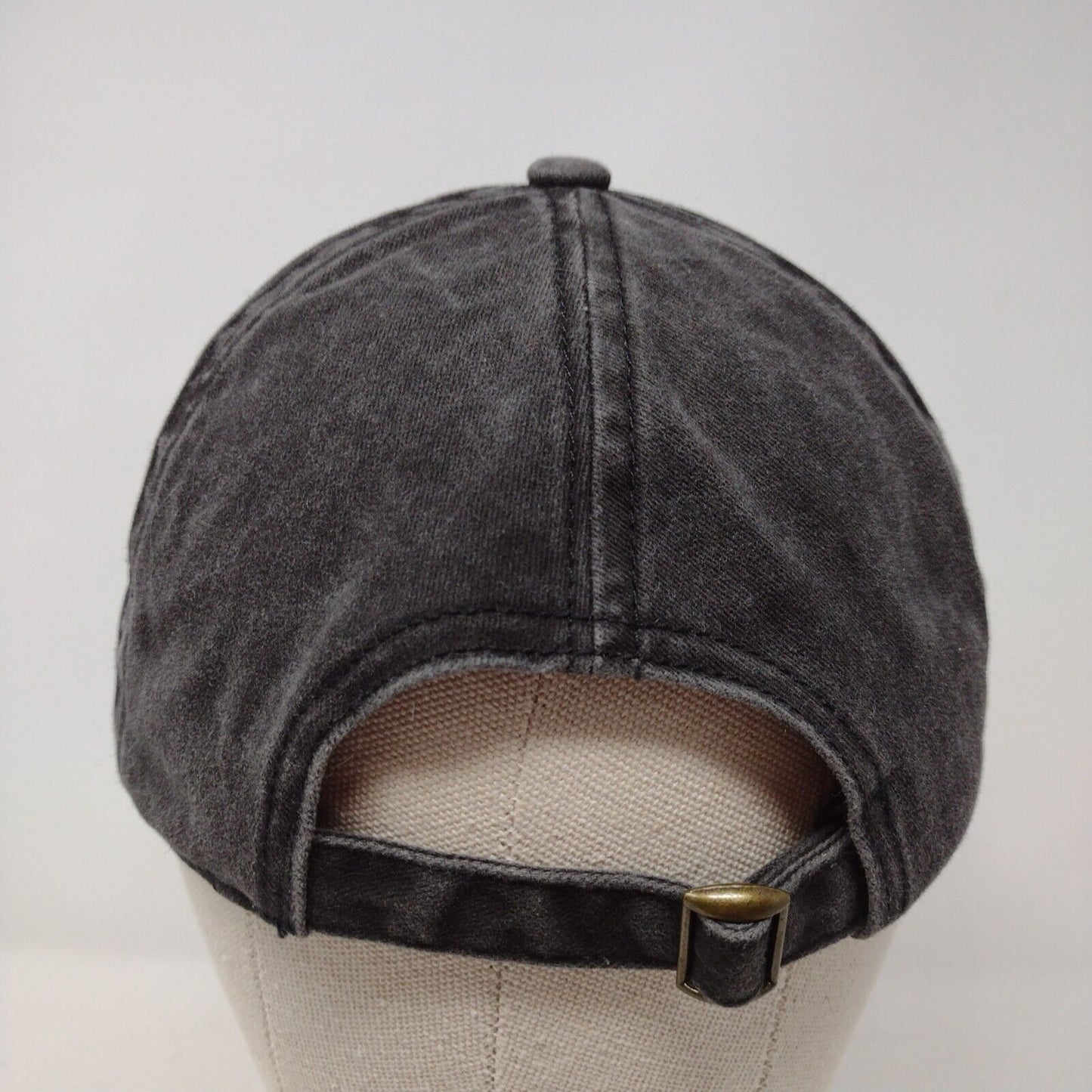 Bad Hair Day Slideback Hat Gray OSFM Adjustable Embroidered 6 Panel Cotton