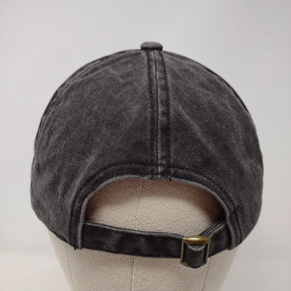 Bad Hair Day Slideback Hat Gray OSFM Adjustable Embroidered 6 Panel Cotton