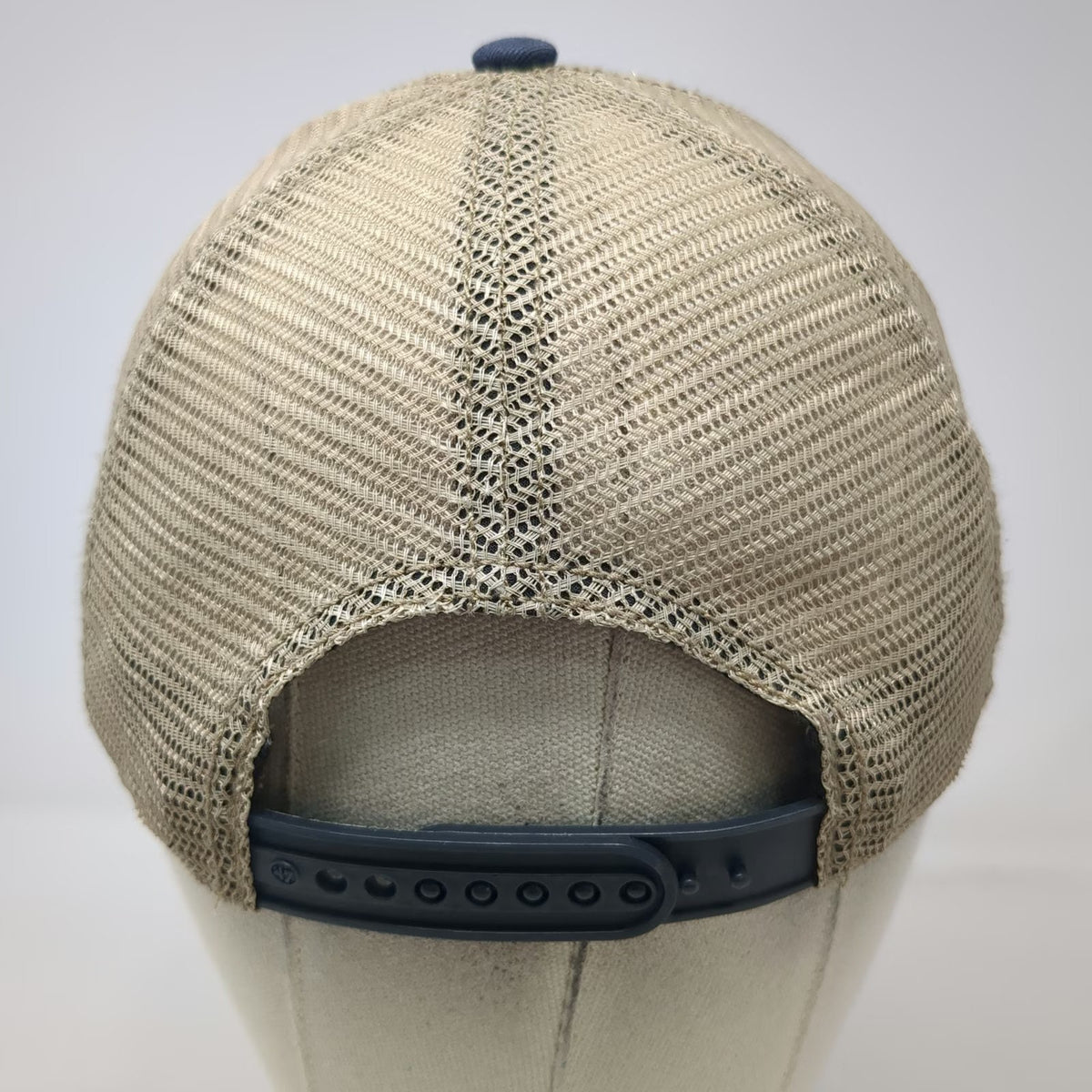 '47 New York Yankees MLB Blue One Size Trucker Hat Mesh Snapback Green Brim