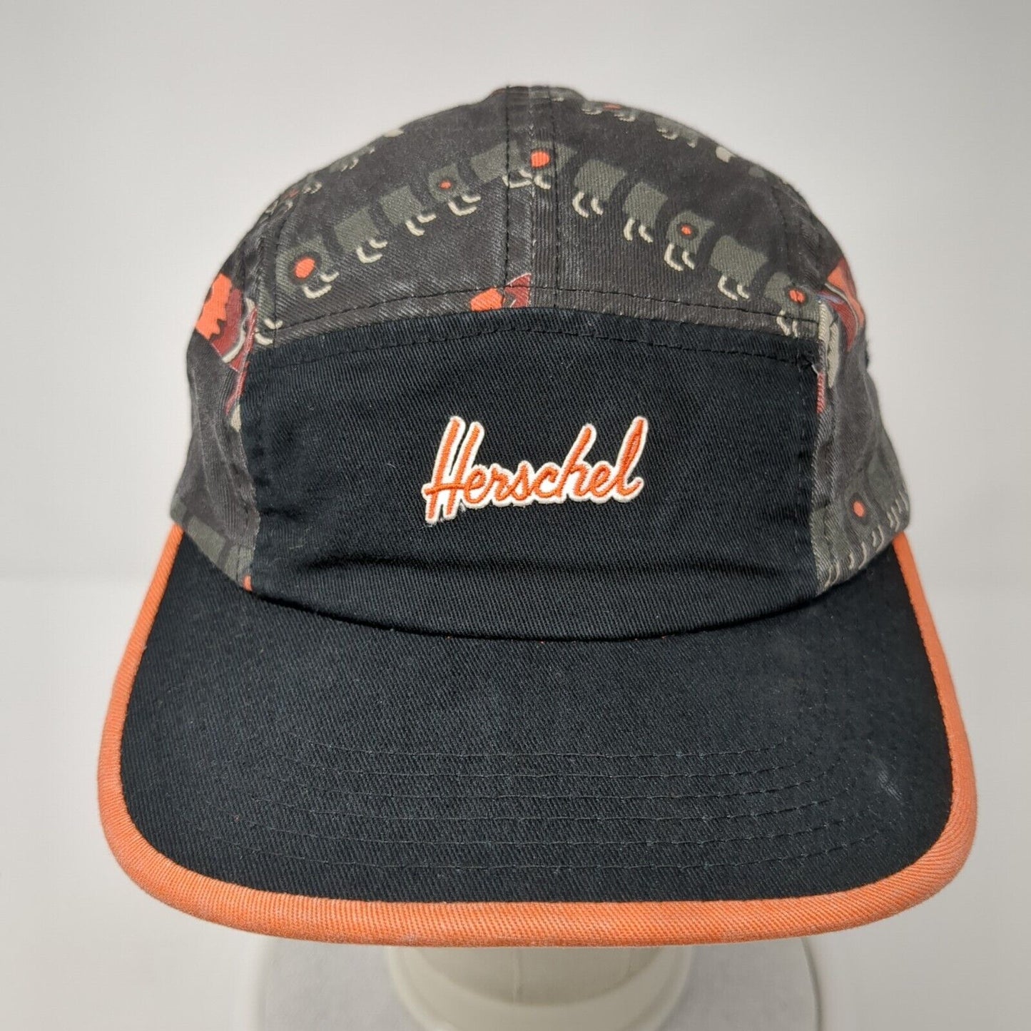 Herschel Strapback 5 Panel Hat Multi One Size Adjustable All Over Print