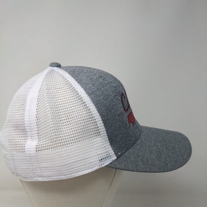 Fanthread Men's Snapback Mesh Back Hat Gray Embroidered Callahan Little Warriors