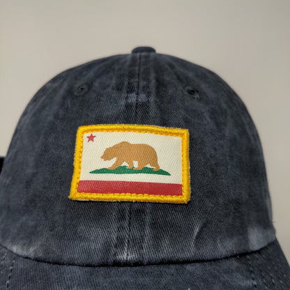 American Needle Men's Slideback Hat Gray Adjustable Embroidered California Logo