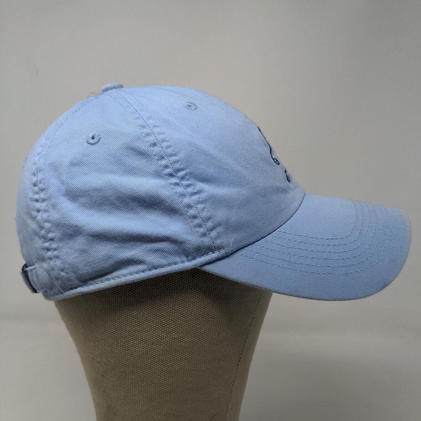 Life is Good Women's Slideback Hat Blue Adjustable Embroidered Golf Logo