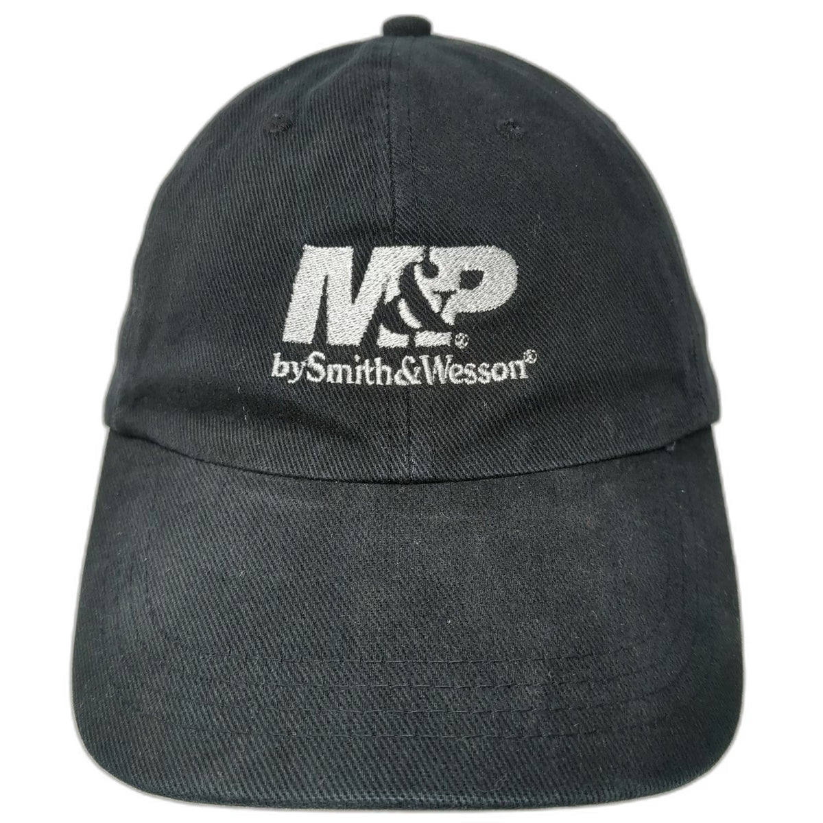 Quake City Caps Smith & Wesson M&P Baseball Cap Black One Size Slideback Hat