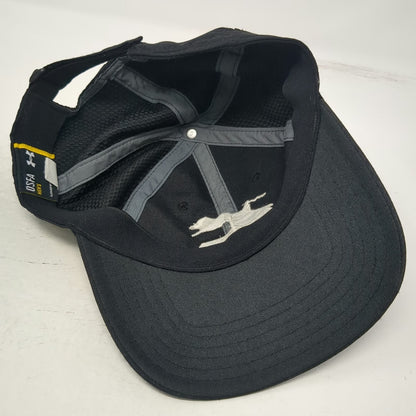 Under Armour Baseball Cap Black One Size Seward Alaska Resort Slideback Hat