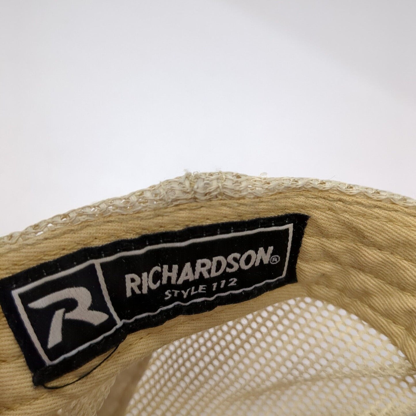 Rodeo Ranch Snapback Trucker Hat Brown One Size Adjustable Mesh Back Richardson