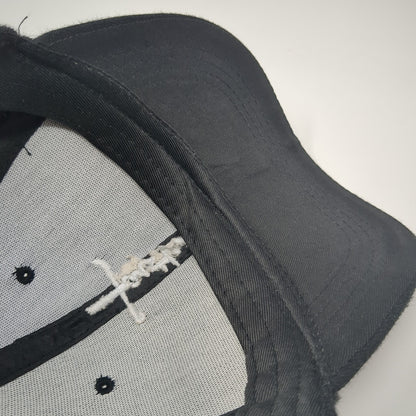 Faith Slideback Baseball Cap Black One Size Adjustable Embroidered 6 Panel