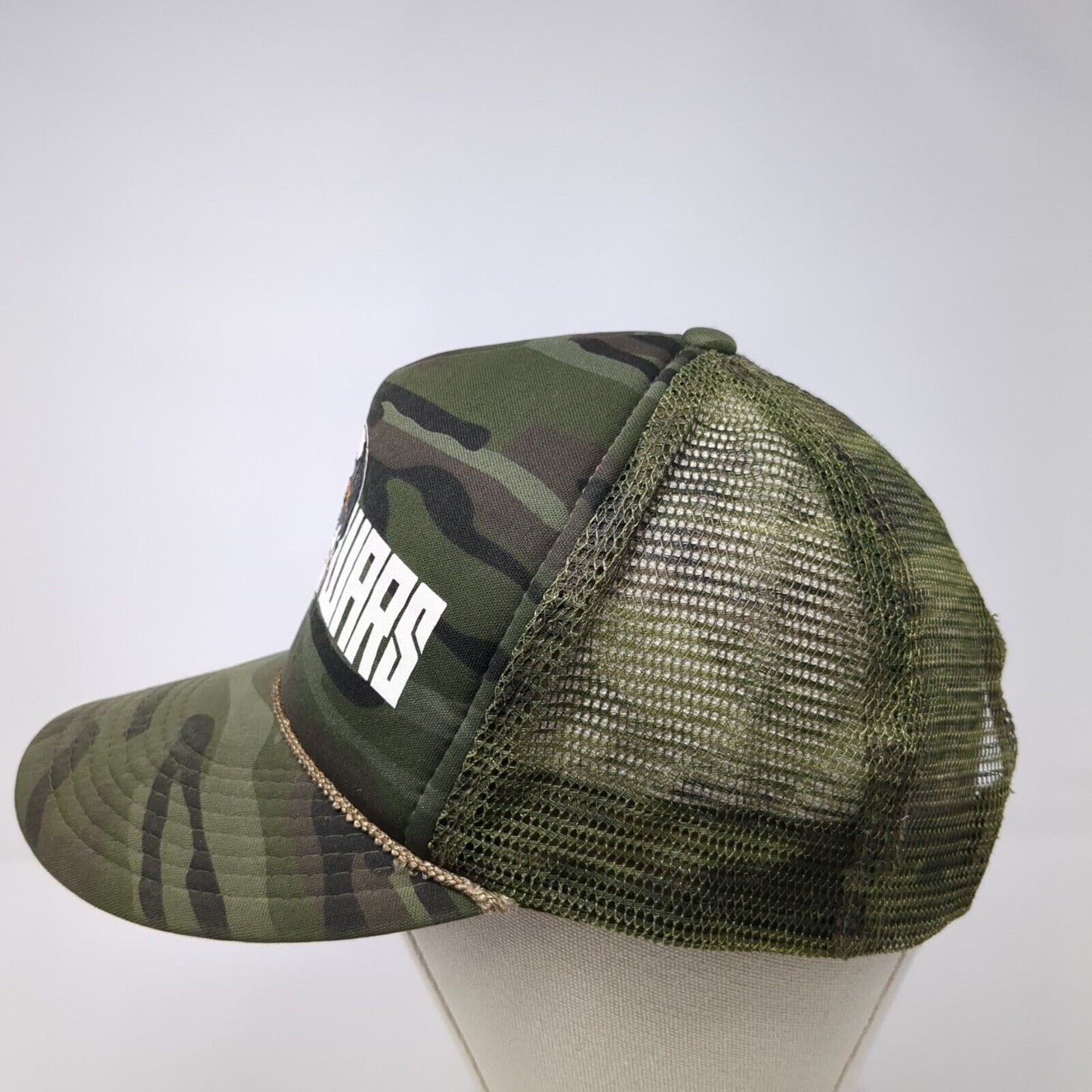 Beer Wars IPA Fest Snapback Trucker Hat Multicolor Camouflage OS Rope Cobra
