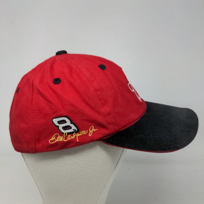 Chase Authentics Men's Fitted Hat Red Black Size OSFM Embroidered Budweiser Logo