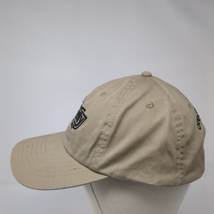 O'Reilly Auto Parts Strapback Hat Tan One Size Embroidered Adjustable