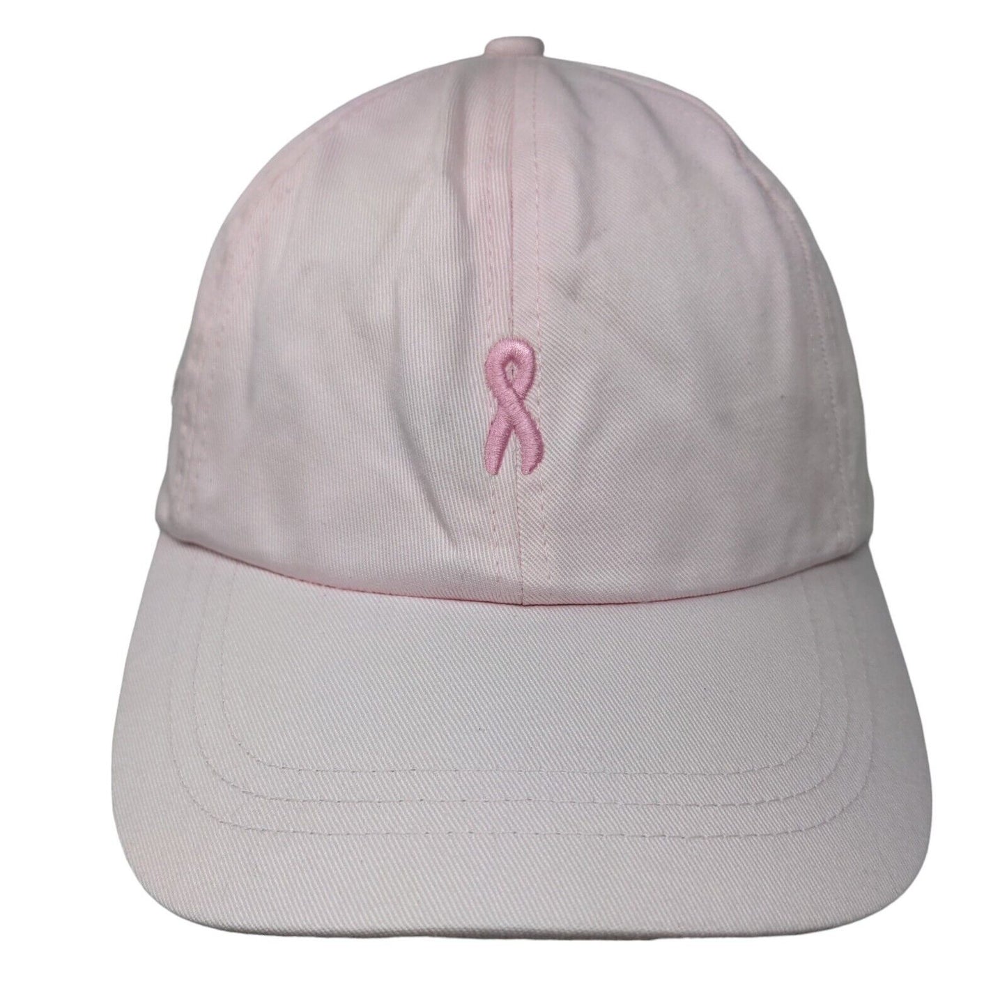 Share the Care Women's Strapback Hat Pink 100% Cotton Breast Cancer Awareness