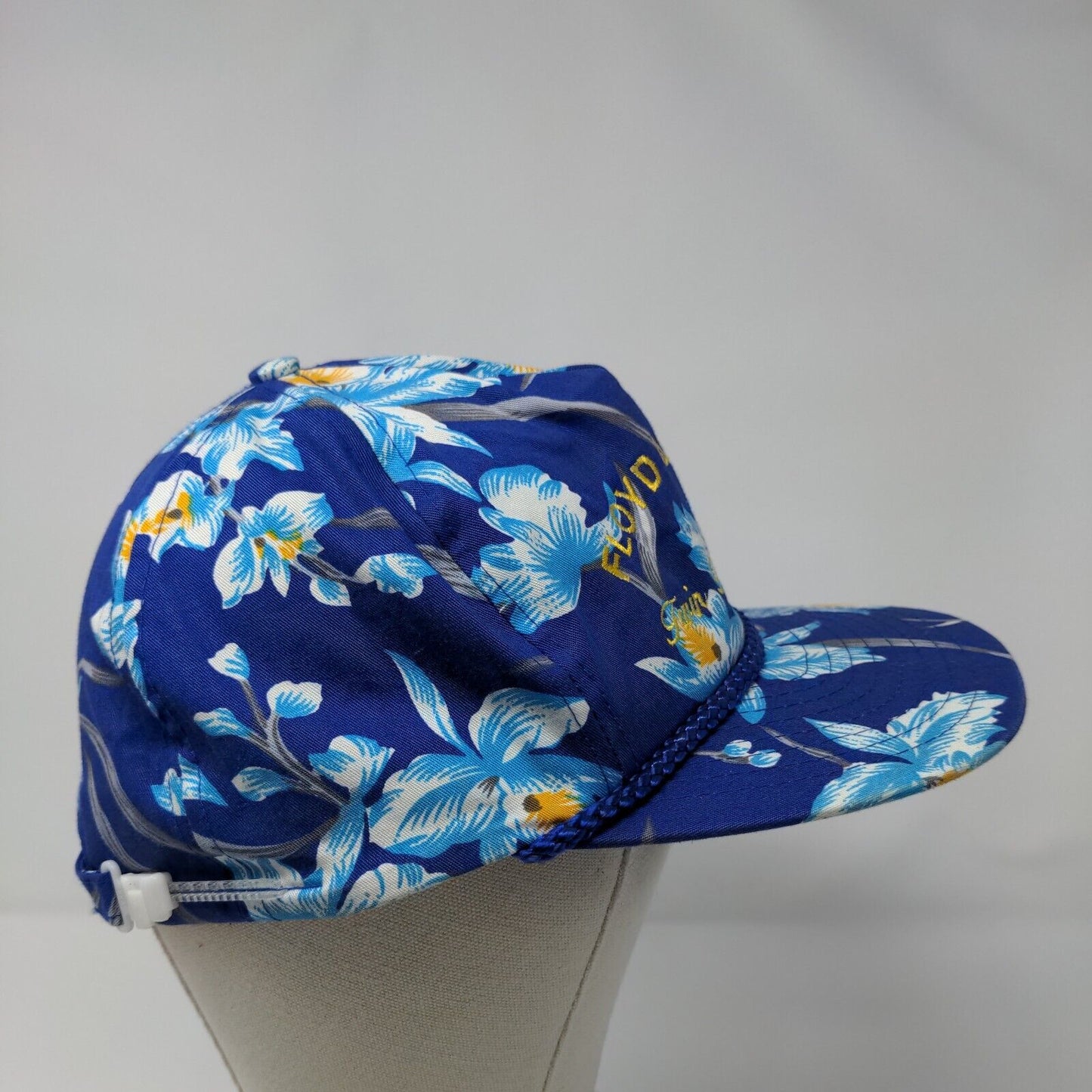 Floyd Lily Co. Twin Falls Idaho Slideback Hat Multicolor OSFA Floral Nissin Cap