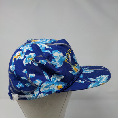 Floyd Lily Co. Twin Falls Idaho Slideback Hat Multicolor OSFA Floral Nissin Cap