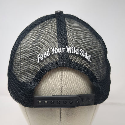 Jack Link's Trucker Hat Gray One Size Camo Bigfoot Non Vegan Feed Your Wild Side