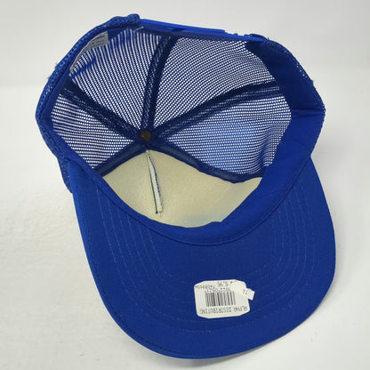 AA Headwear Trucker Hat Blue OS Slam Patriot The Scud Missile Gulf War Snapback