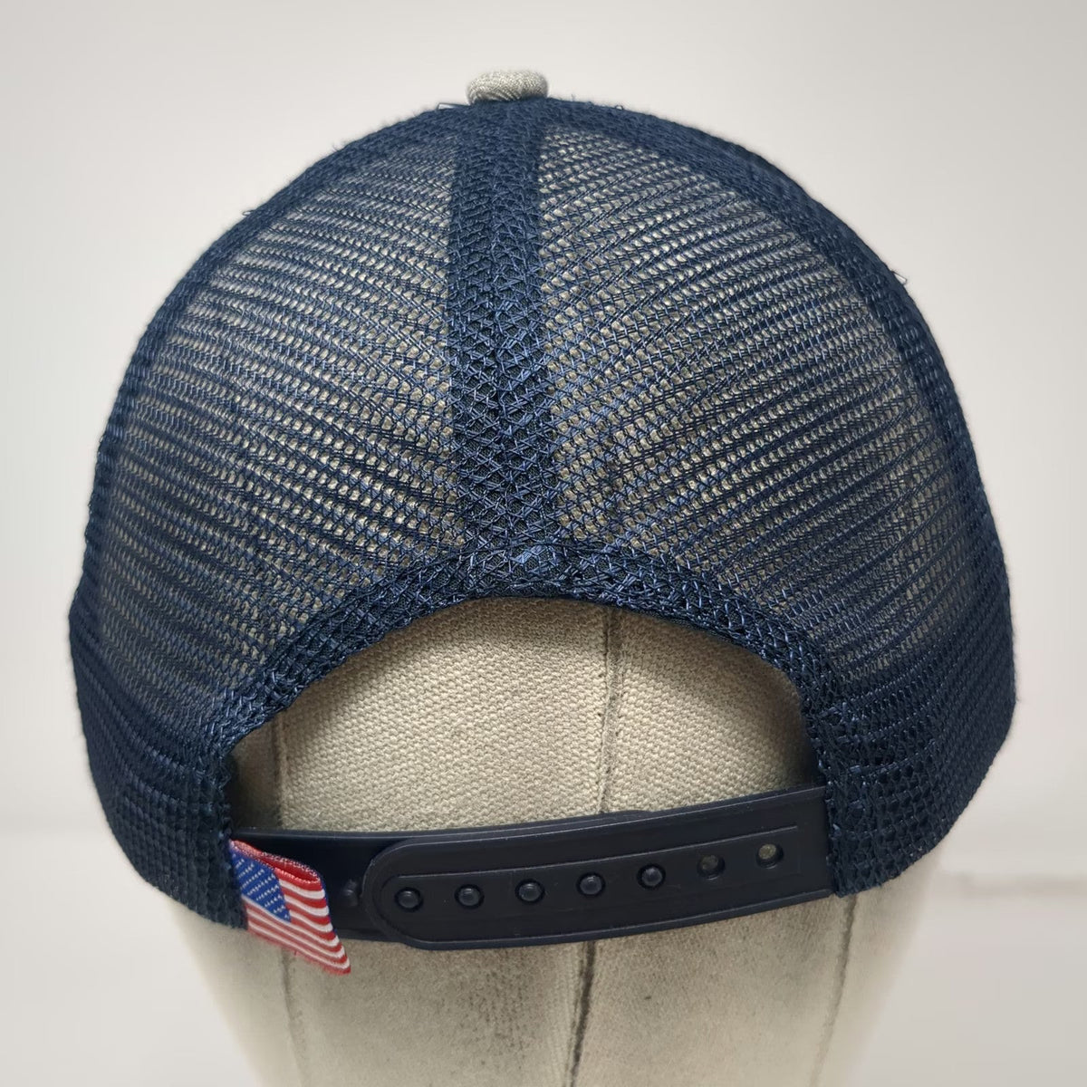 Gray Blue Trucker Hat One Size CAL Ranch Stores Mesh Snapback Patch Embroidery
